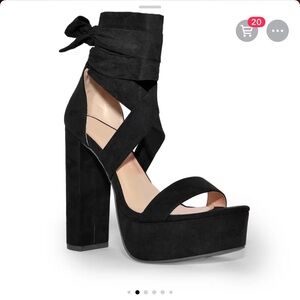 Heel used once